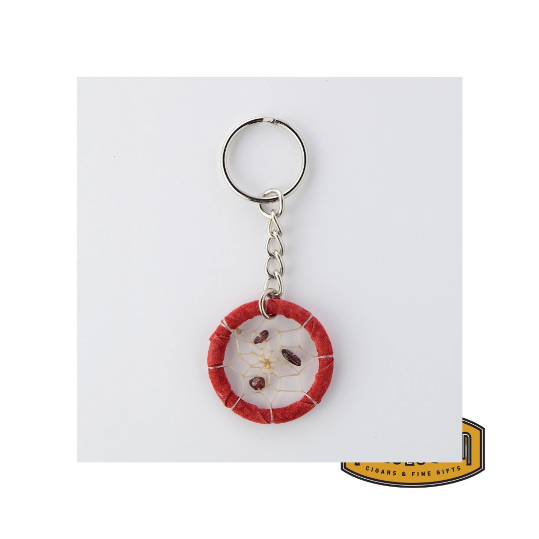 Earth Essence Dream Catcher Keychain - January