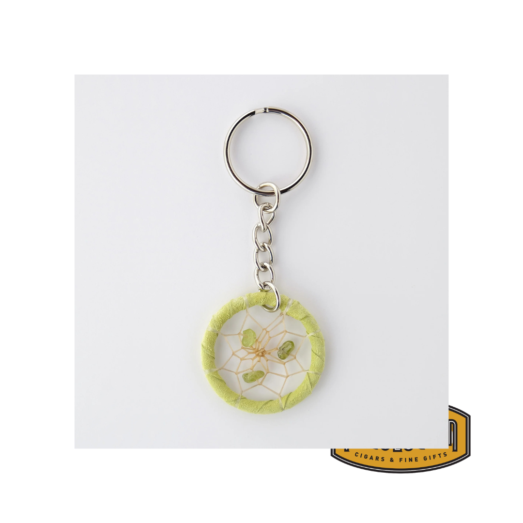 Earth Essence Dream Catcher Keychain - August