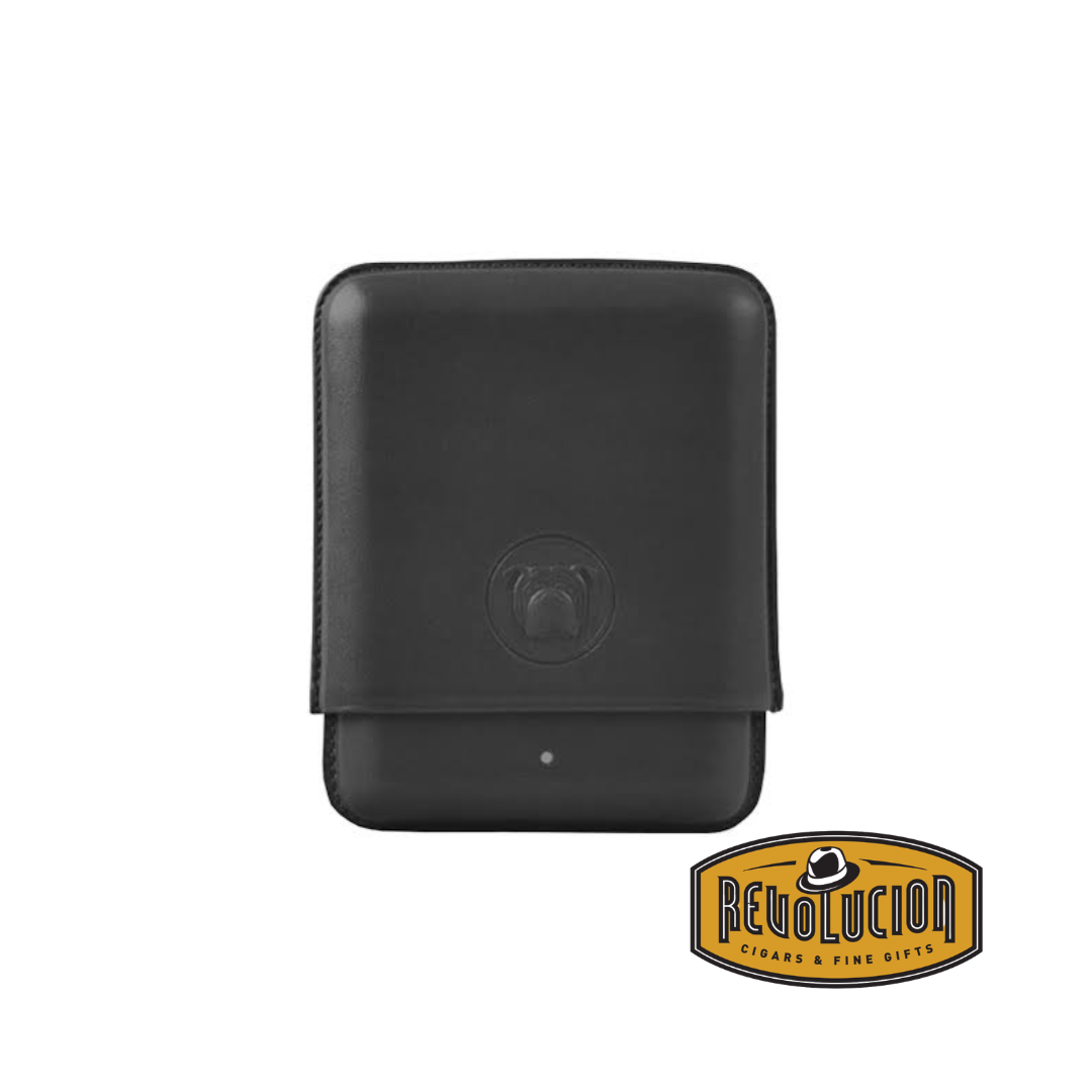 The White Spot Bulldog Cigar Case Robusto (4F) - Black