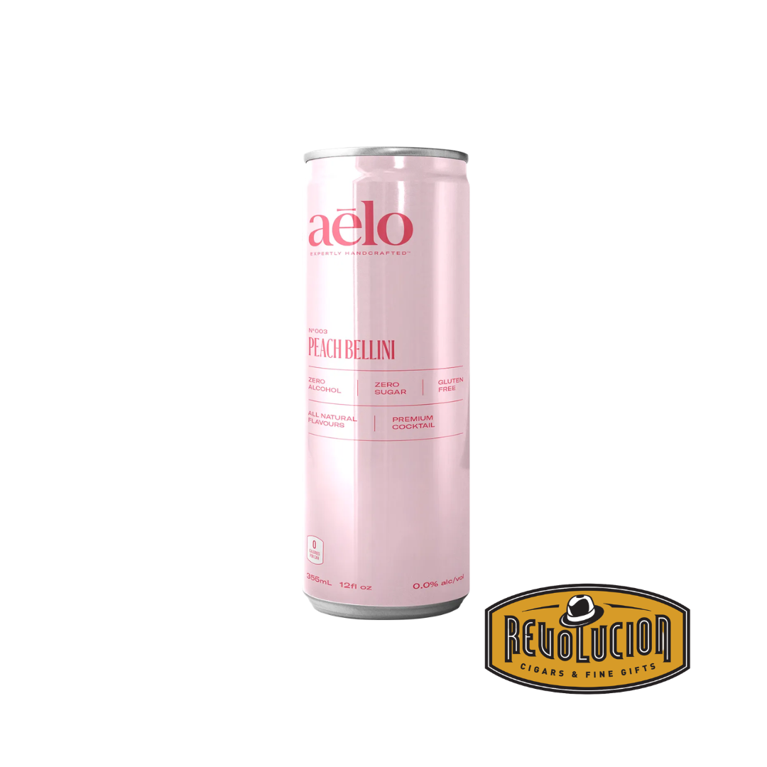 Aelo Alcohol Free Peach Bellini 355ml Non-Alcoholic