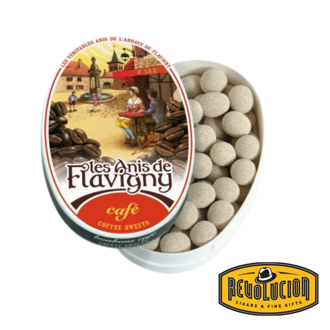 Les Anis de Flavigny Oval Tin – Coffee 50g