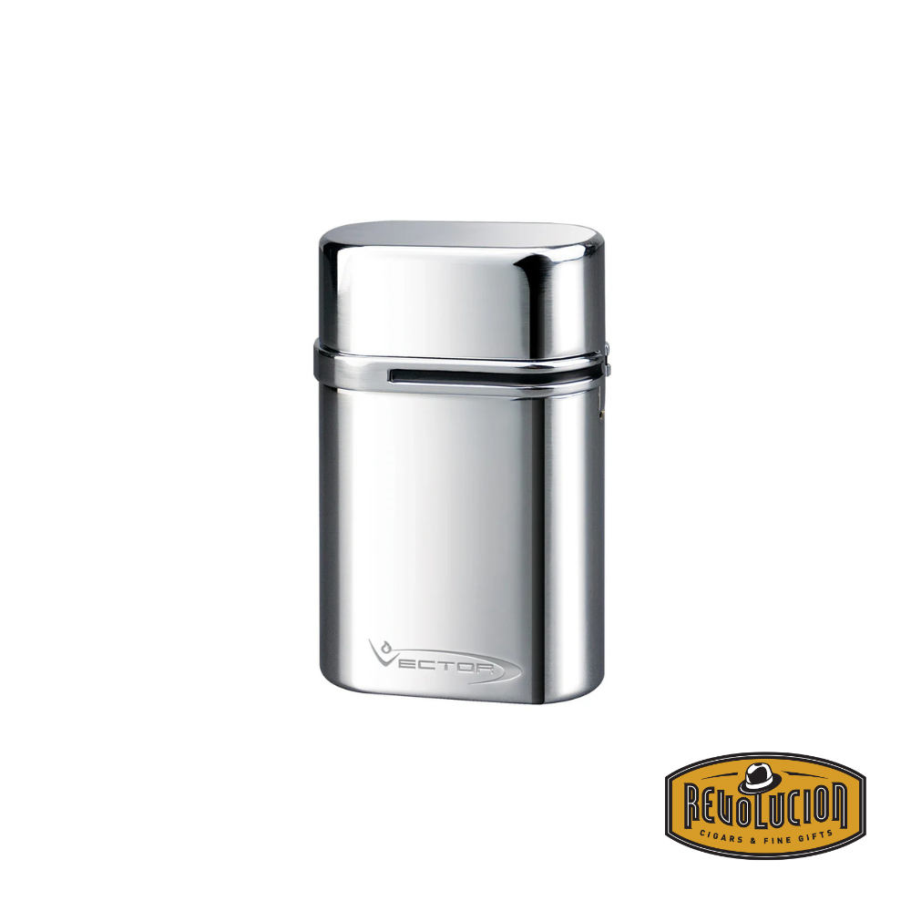 Vector Thundra Hi Polish Chrome Jet Lighter