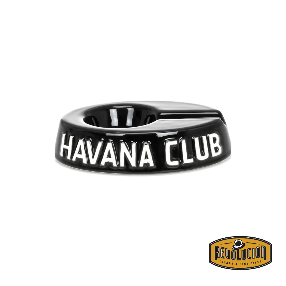 Club Havana Egoista Ashtray - Black/Noir