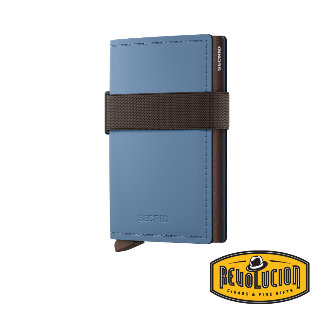 Secrid Bandwallet Matte Steel Blue-Brown