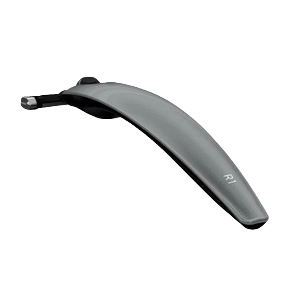 Angled view of the sleek Bolin Webb R1 Graphite Razor.
