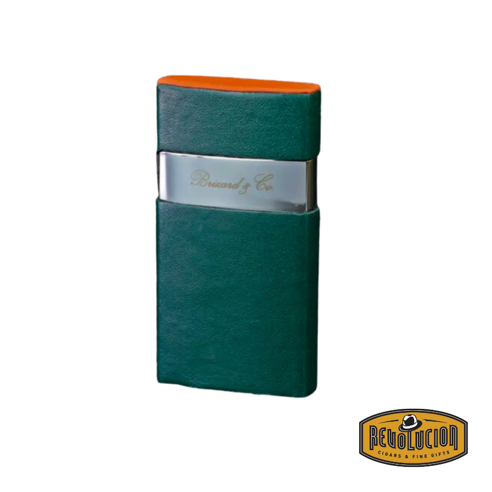 Front view of the Brizard & Co Venezia Single Flame Lighter - Augusta (Limited Edition), featuring a luxurious finish.