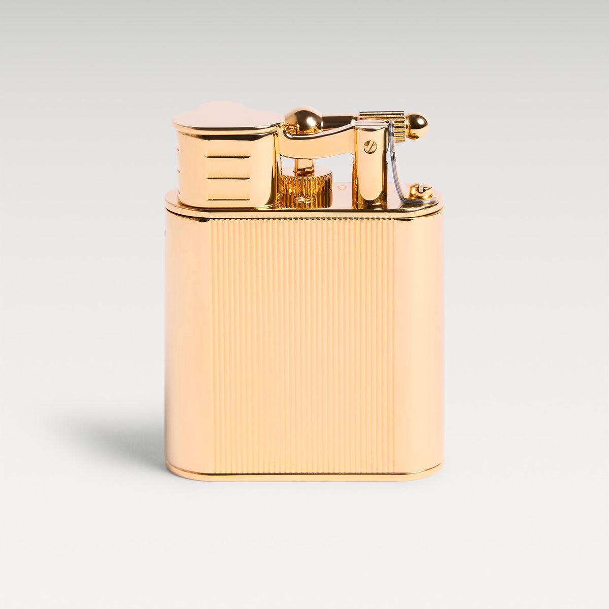 Dunhill Lines Pattern Turbo Lighter - Gold