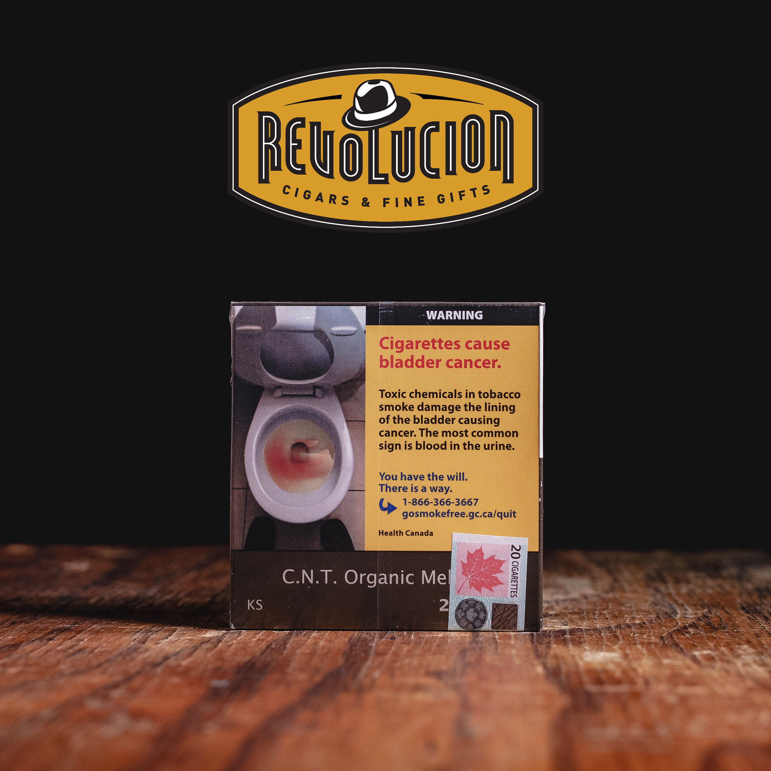 CNT Organic Mellow King Size Cigarettes - Pack of 20