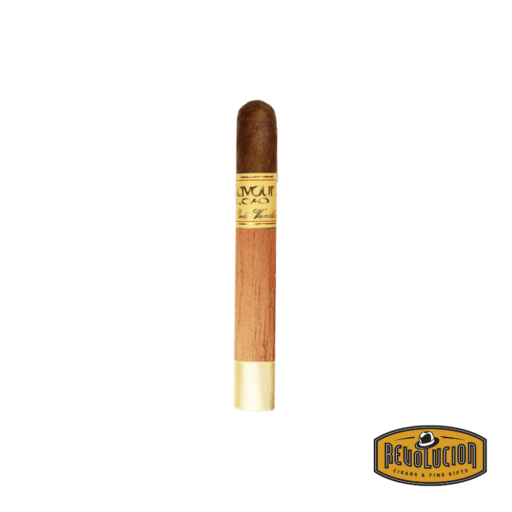 CAO Bella Vanilla Petit Corona – mild Dominican cigar infused with sweet vanilla bean flavor.