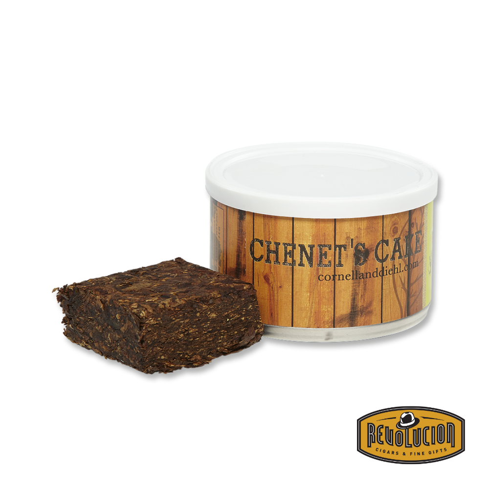 Cornell & Diehl Chenet's Cake Pipe Tobacco - Original tin with classic design and visible branding.