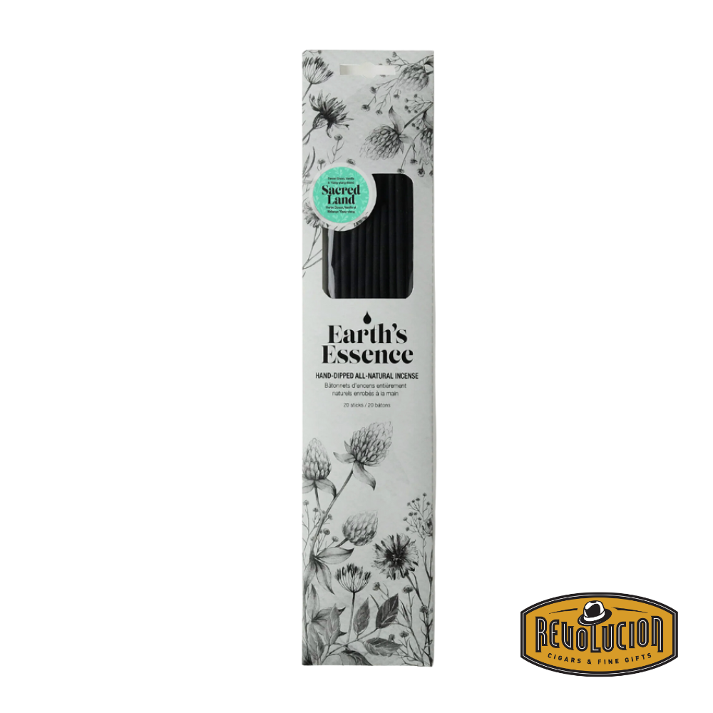 Earth Essence Sacred Land Incense Sticks, crafted with natural, aromatic ingredients for a serene ambiance.
