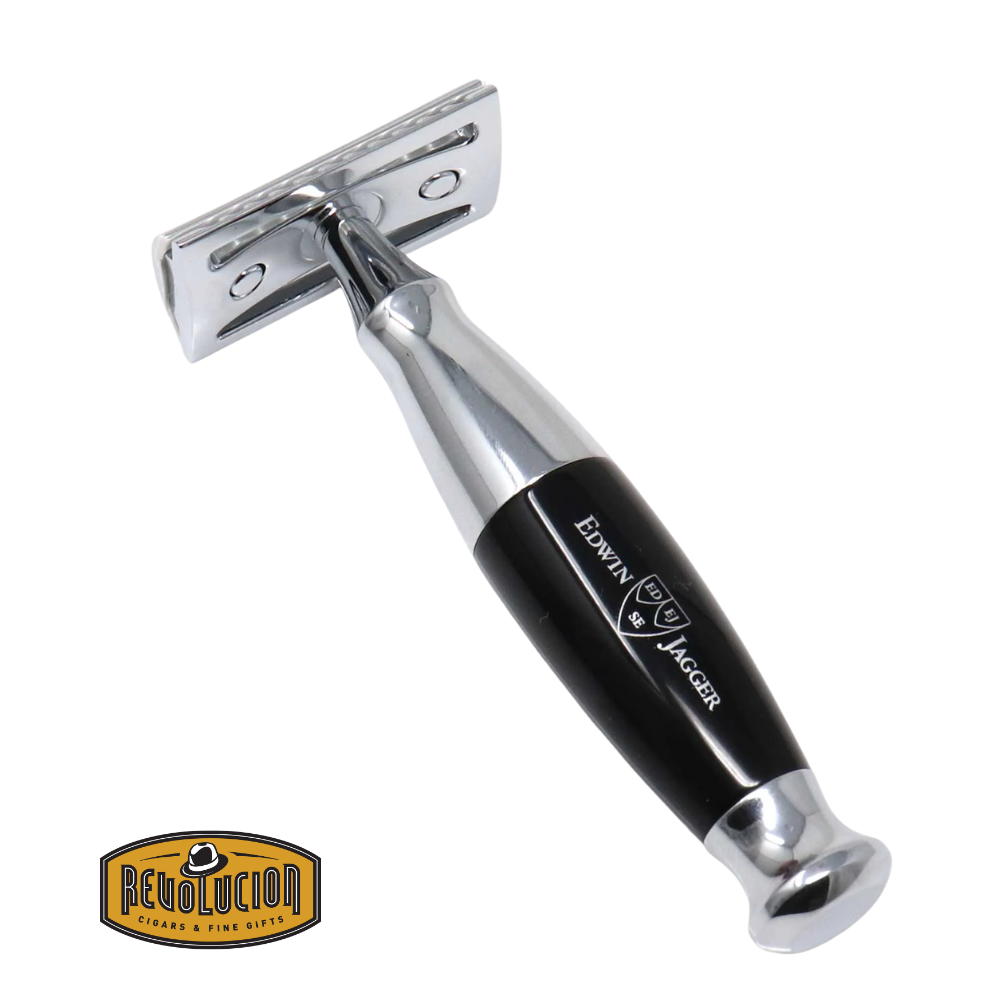 Edwin Jagger DE Razor from the 36 Series with elegant ebony handle.