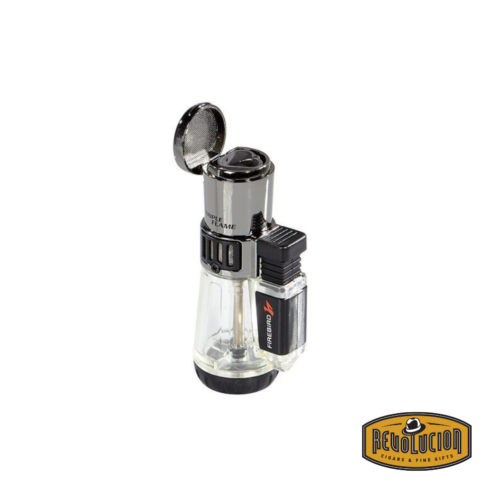 Firebird by Colibri Afterburner Triple Torch Lighter, featuring a powerful triple-flame design for precision lighting.