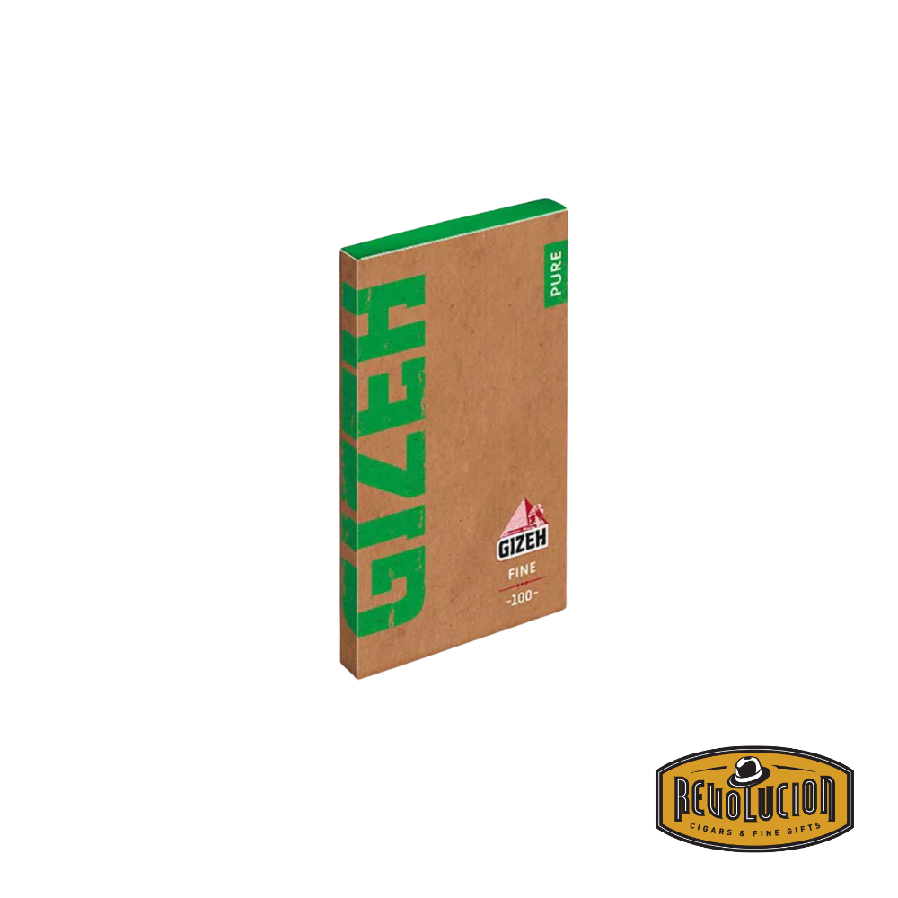 Gizeh Regular Size Pure Fine Rolling Paper – 100 ultra-thin, unbleached papers for a natural smoking experience.