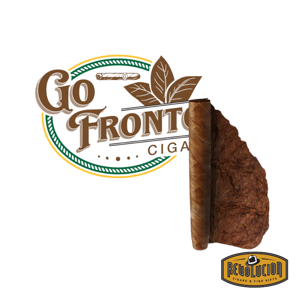 Go Fronto Red Rose Grape Half Tobacco Leaf with natural grape-infused flavor.