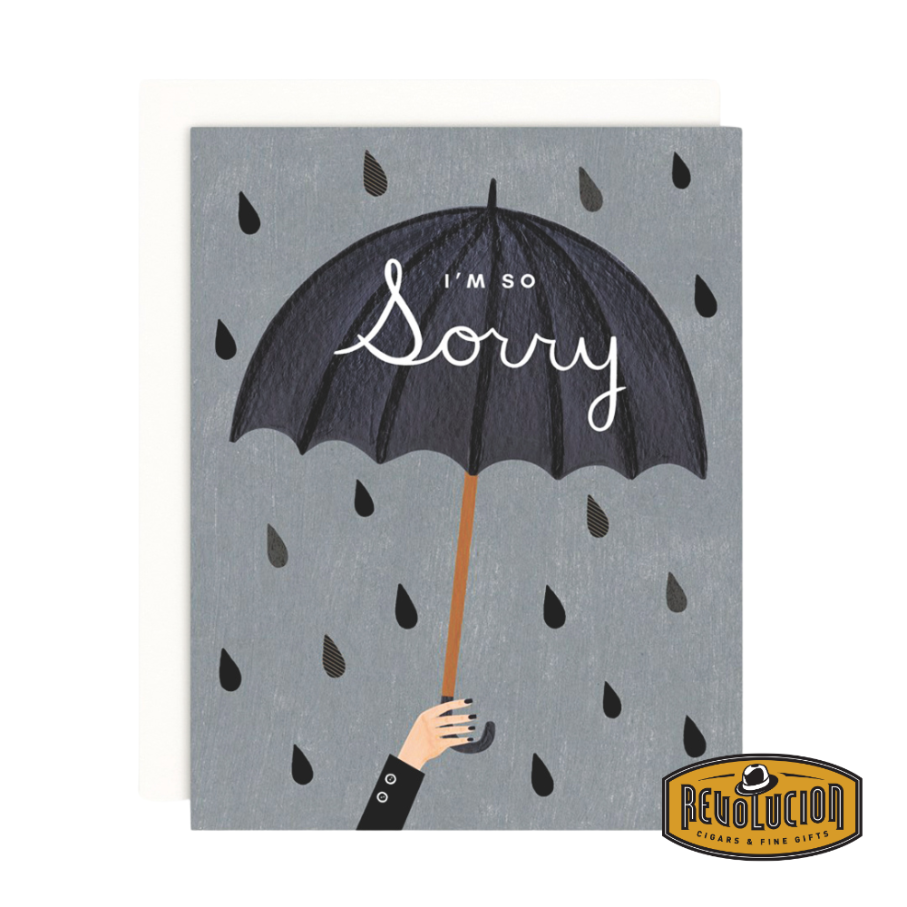 Greeting Card I'm So Sorry featuring a simple yet heartfelt design, perfect for expressing sincere apologies with a thoughtful message.