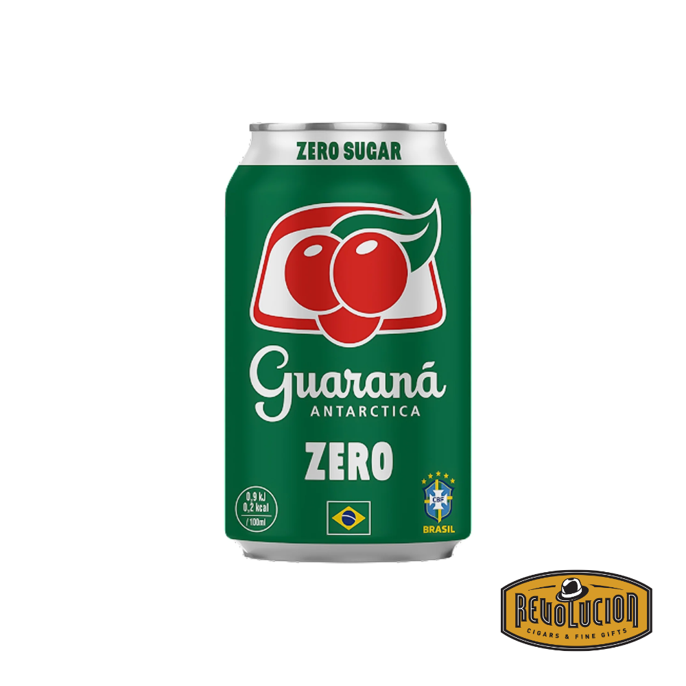 Guaraná Antarctica Zero Sugar Soda – A refreshing 350ml can of Brazil’s iconic guaraná-flavored soft drink, now with zero sugar for a guilt-free taste of the Amazon.