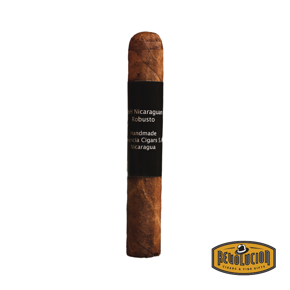 HOH Robusto – medium-strength Nicaraguan cigar in a classic Robusto size, featuring flavors of earth, cedar, and spice.