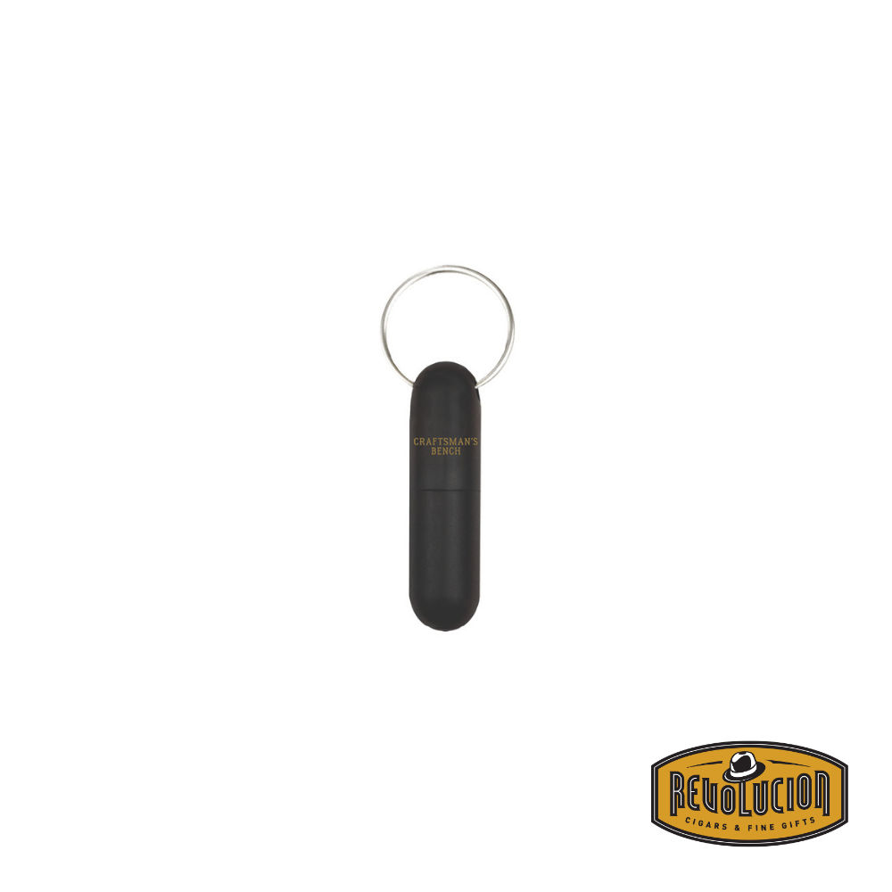 A close-up of the J.C. Newman Craftsman’s Bench Bullet Cutter, highlighting its durable metal punch blade and smooth finish.