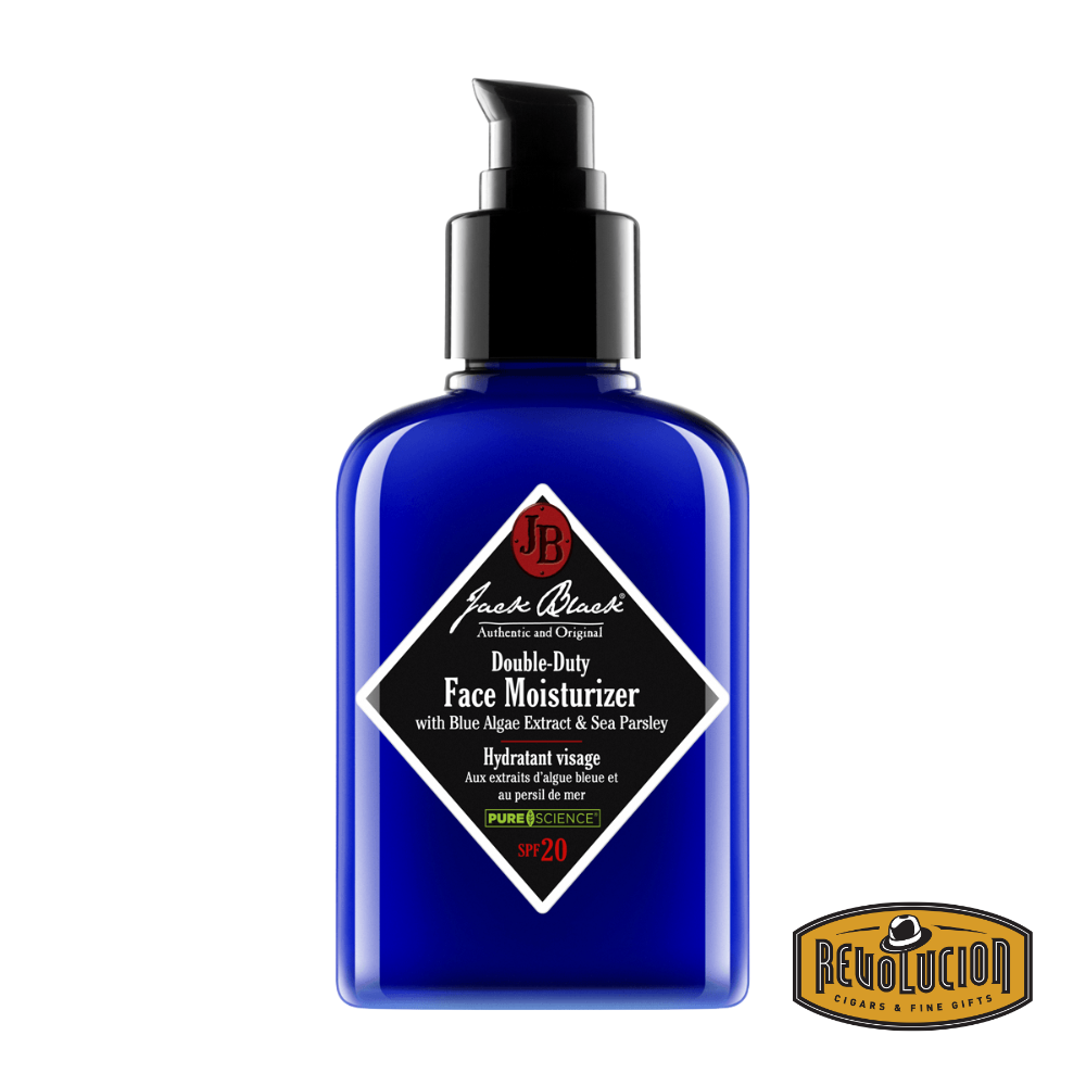 Image of Jack Black Double Duty Face Moisturizer SPF 20 tube.