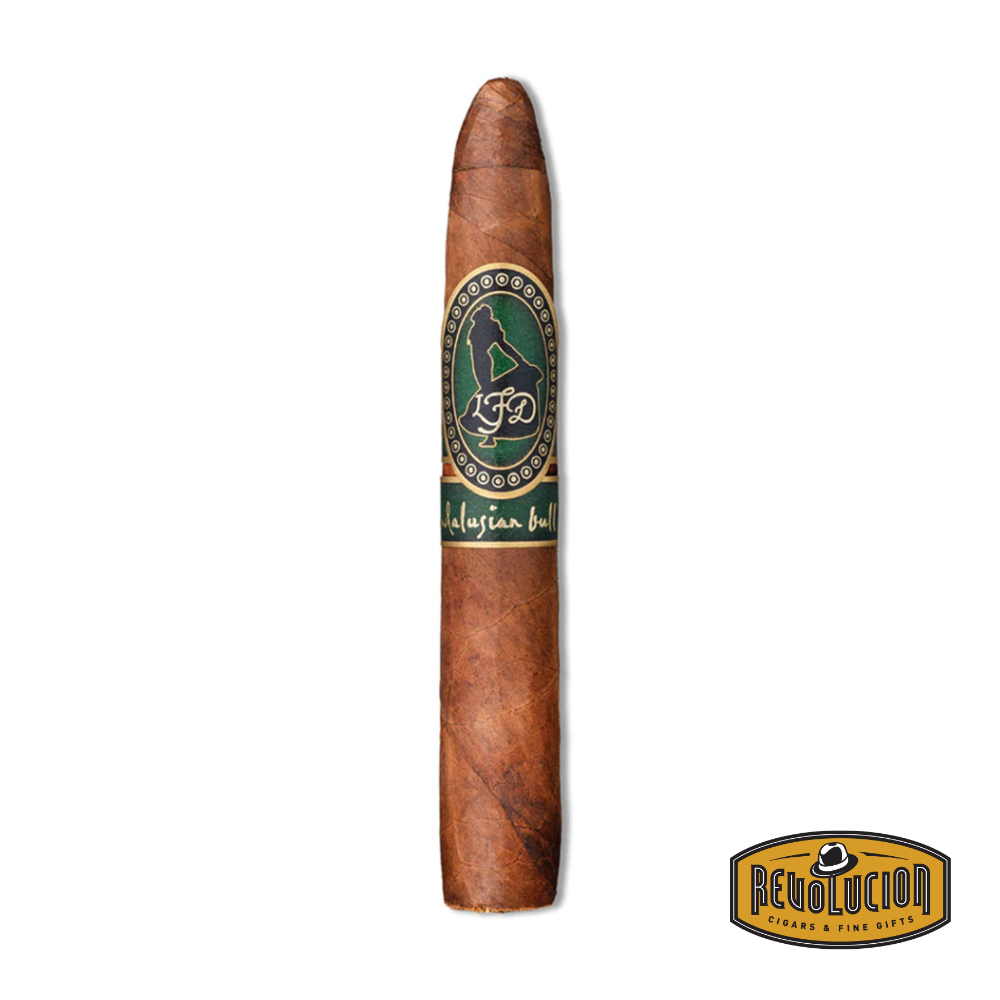 La Flor Dominicana Andalusian Bull – full strength Dominican torpedo cigar with a bold profile, rich complexity, and award-winning craftsmanship.