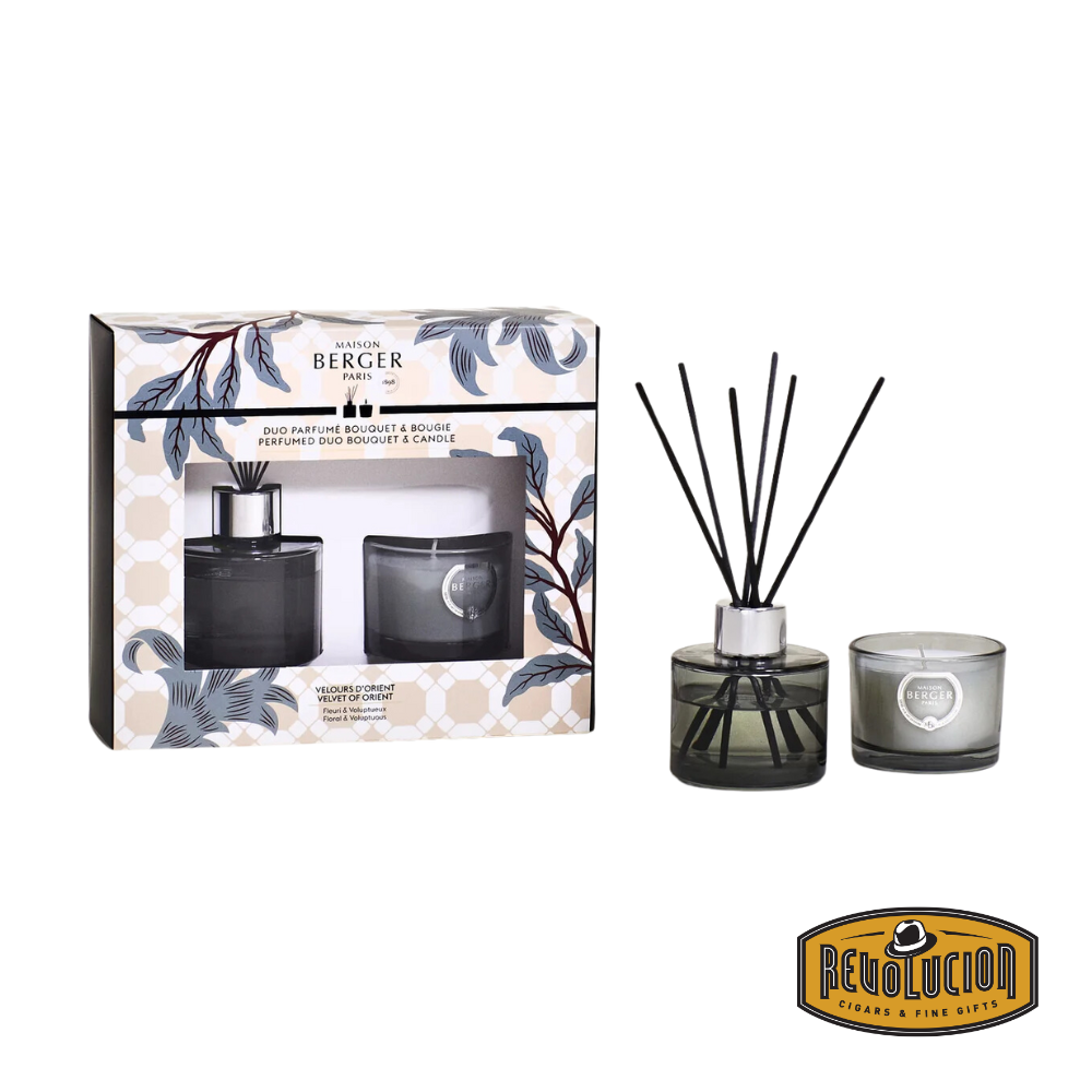 Lampe Berger Adagio Duo Bouquet & Candle (Velvet of Orient)