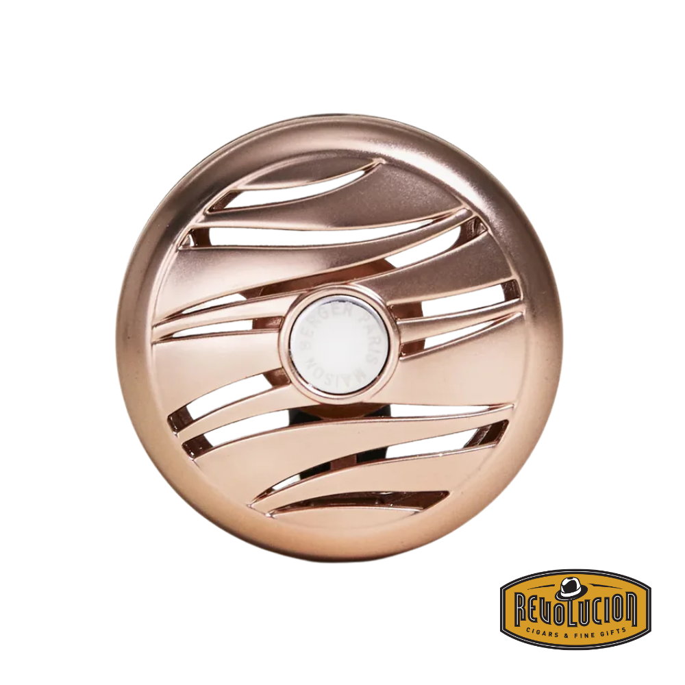 Lampe Berger Car Diffuser Clip Satin Rose – front view showcasing its refined design.