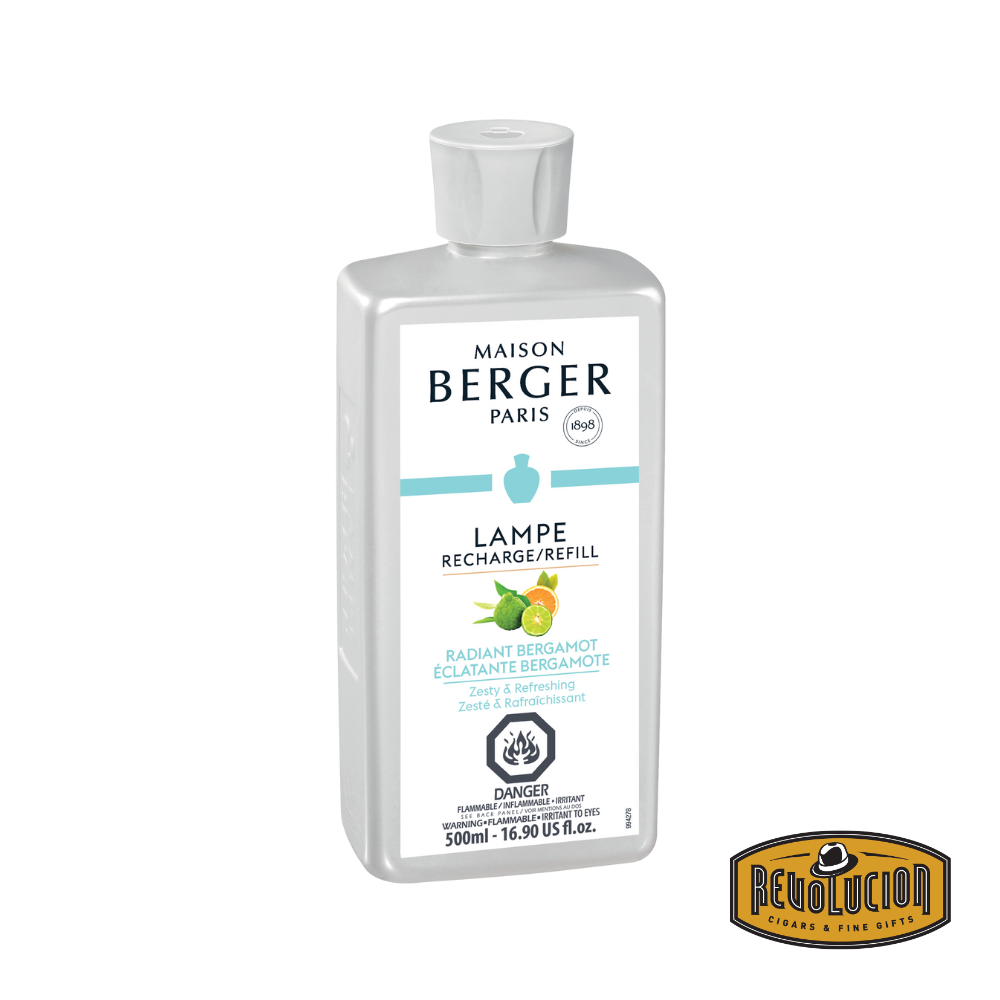 Lampe Berger Refill Radiant Bergamot – A refreshing home fragrance featuring the vibrant and zesty aroma of bergamot, enhanced with subtle floral and citrus notes.