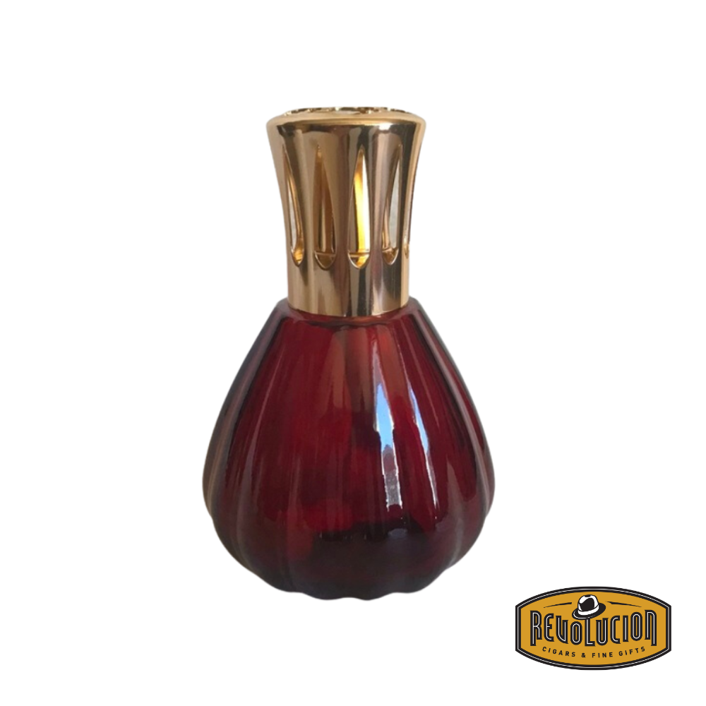 Lampe Maison Berger Reflections Rouge diffuser, featuring a vibrant red hue and sophisticated design.