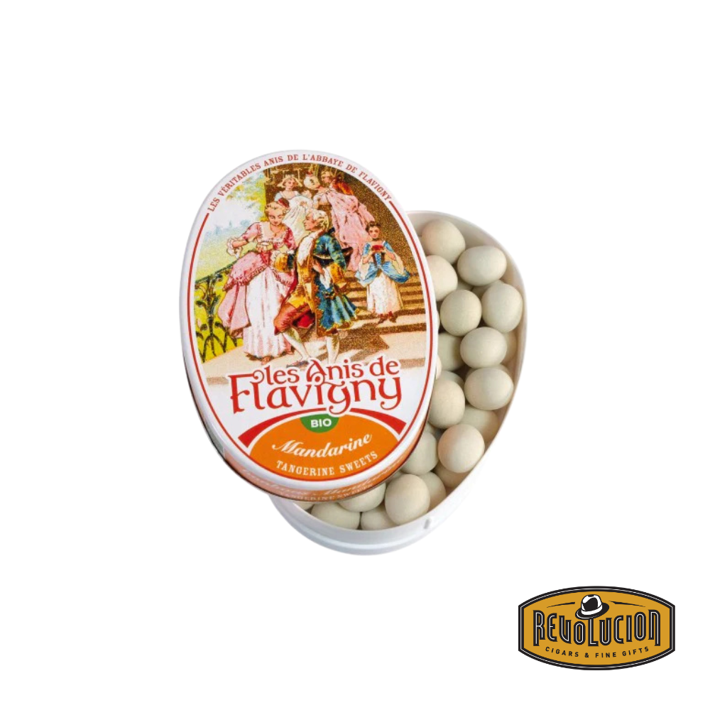 Les Anis de Flavigny Oval Tin – Mandarine 50g
