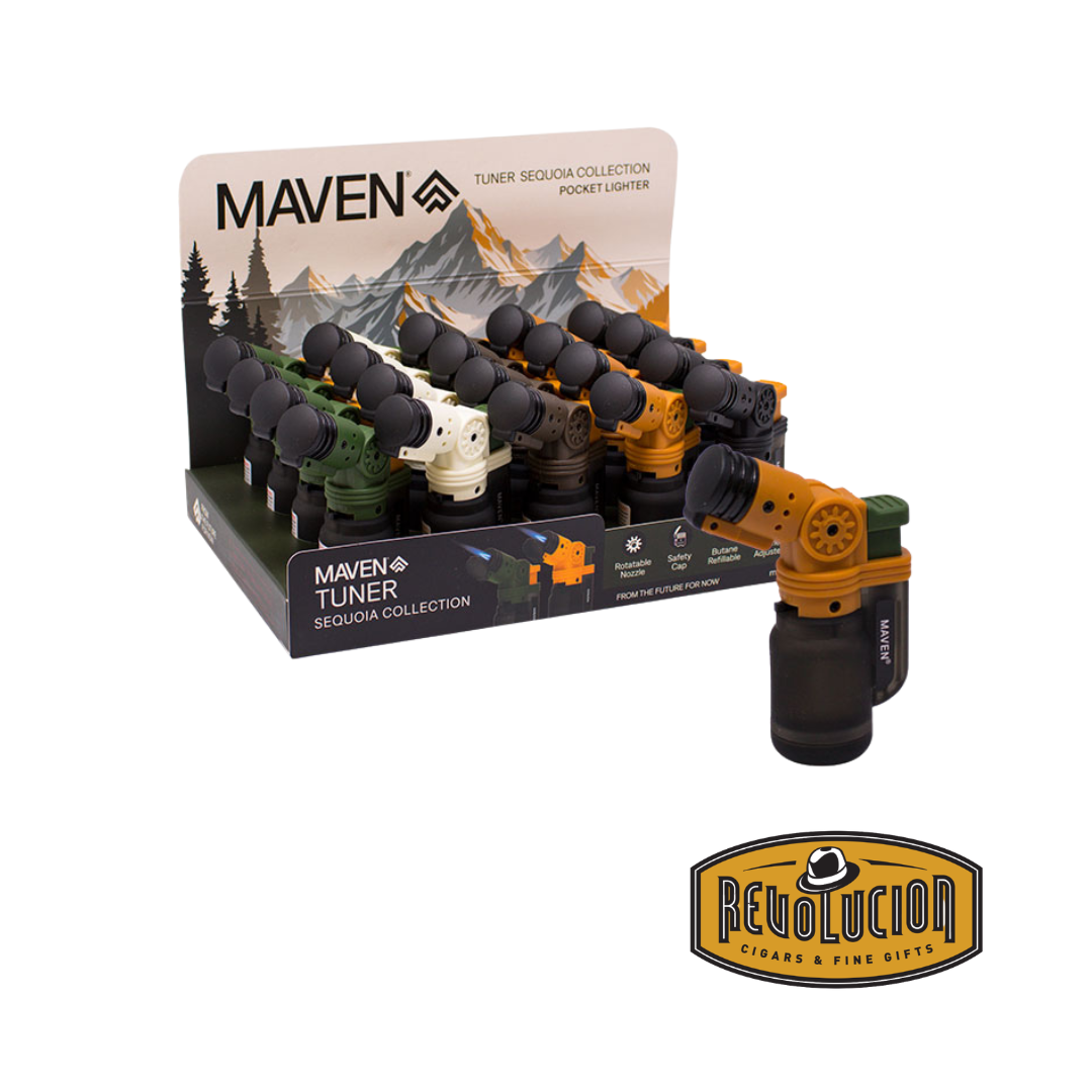 Maven Tuner Single Flame Torch Lighter - Sequoia Collection