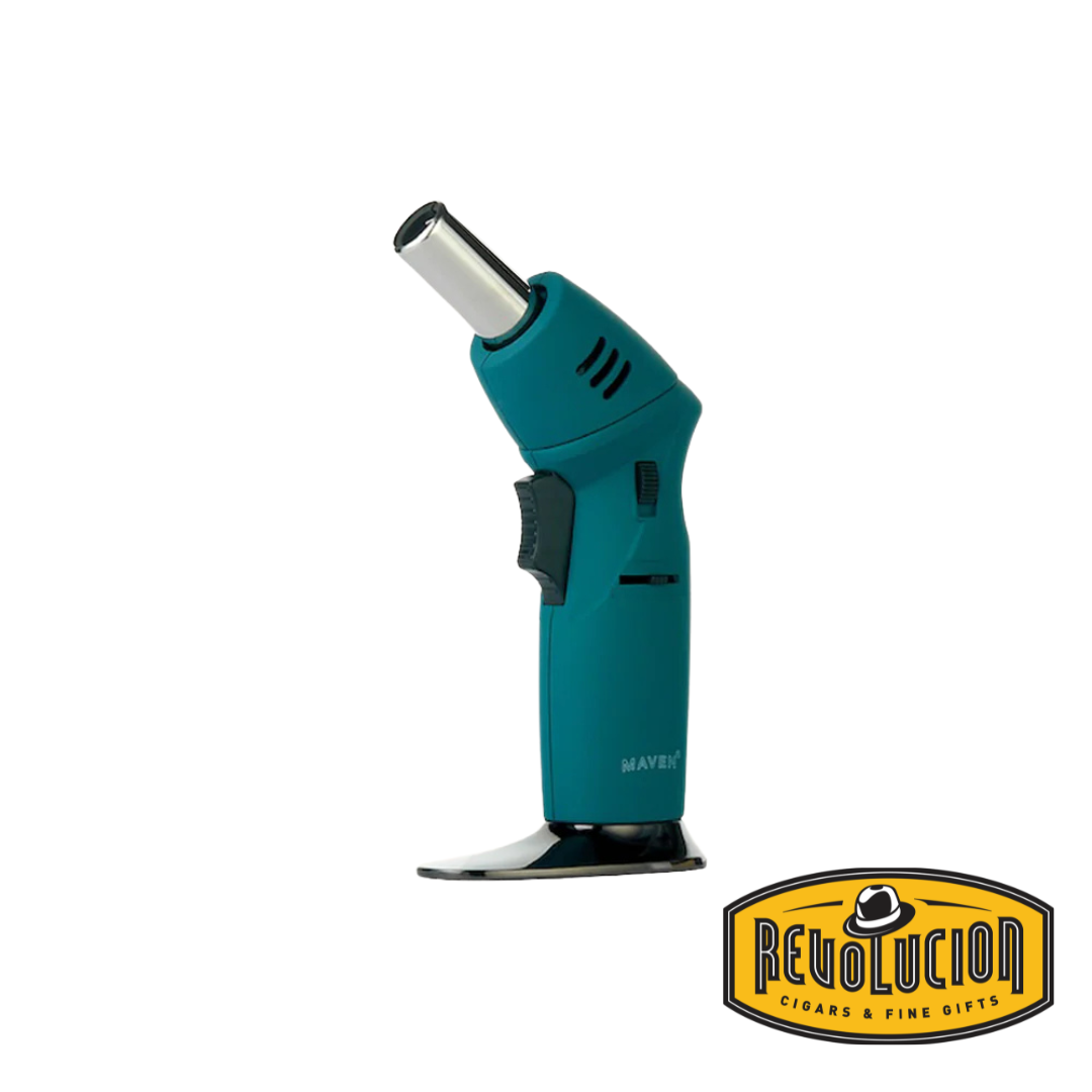 Maven Model T Single Torch Lighter - Midnight Green