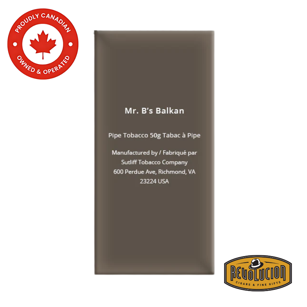 Mr. B's Brigham Balkan Pipe Tobacco - 50g