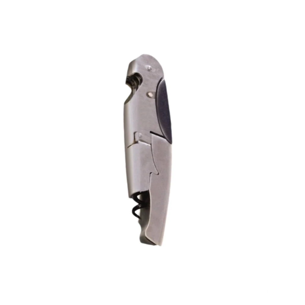 Nicholas Ratchet Corkscrew – A sleek and ergonomic corkscrew with a ratchet mechanism, designed for effortless wine bottle opening. Features a sturdy handle and durable construction for a smooth uncorking experience.