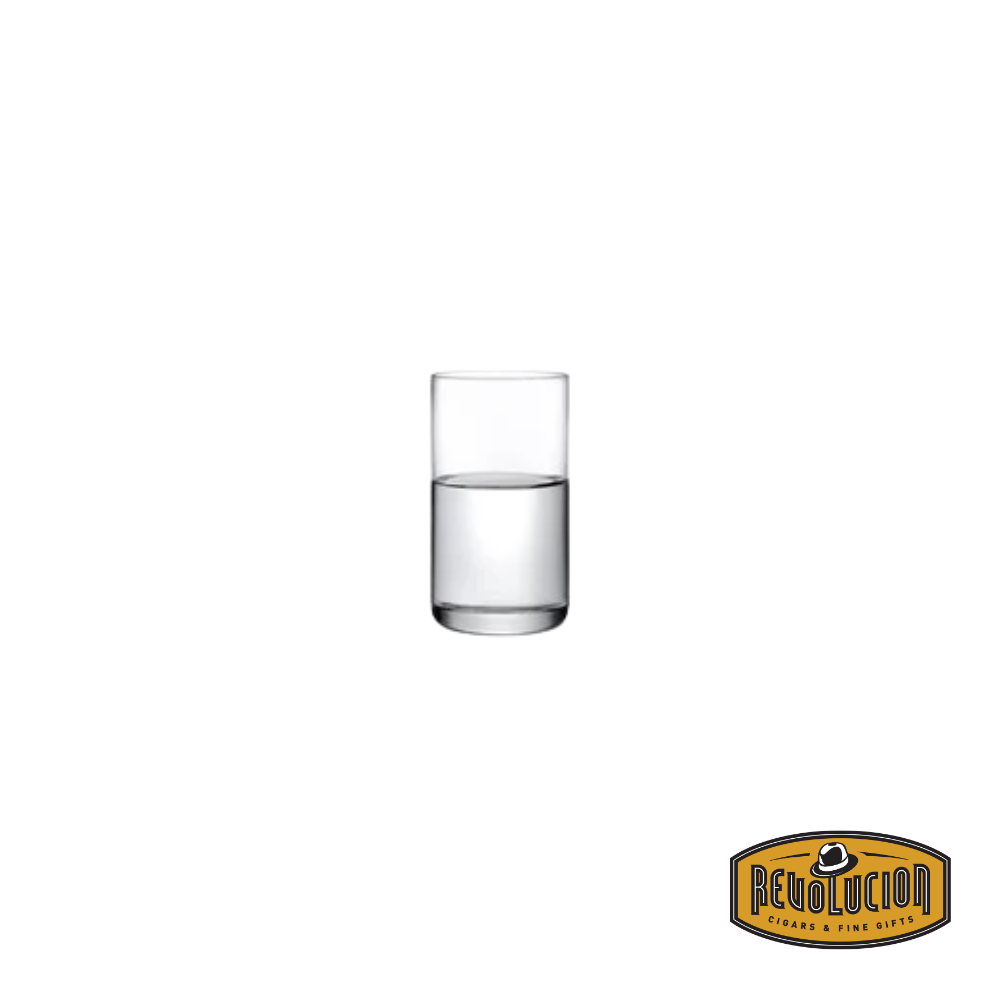 Nude Finesse Shot Glass set of 4, elegantly filled, highlighting its sleek and refined design for serving premium spirits in style.