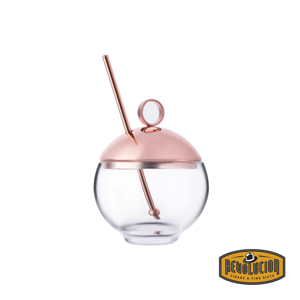 Nude Hepburn Alchemy Glass, an elegantly designed glass with a sleek and refined shape, shown empty, highlighting its minimalist aesthetic.