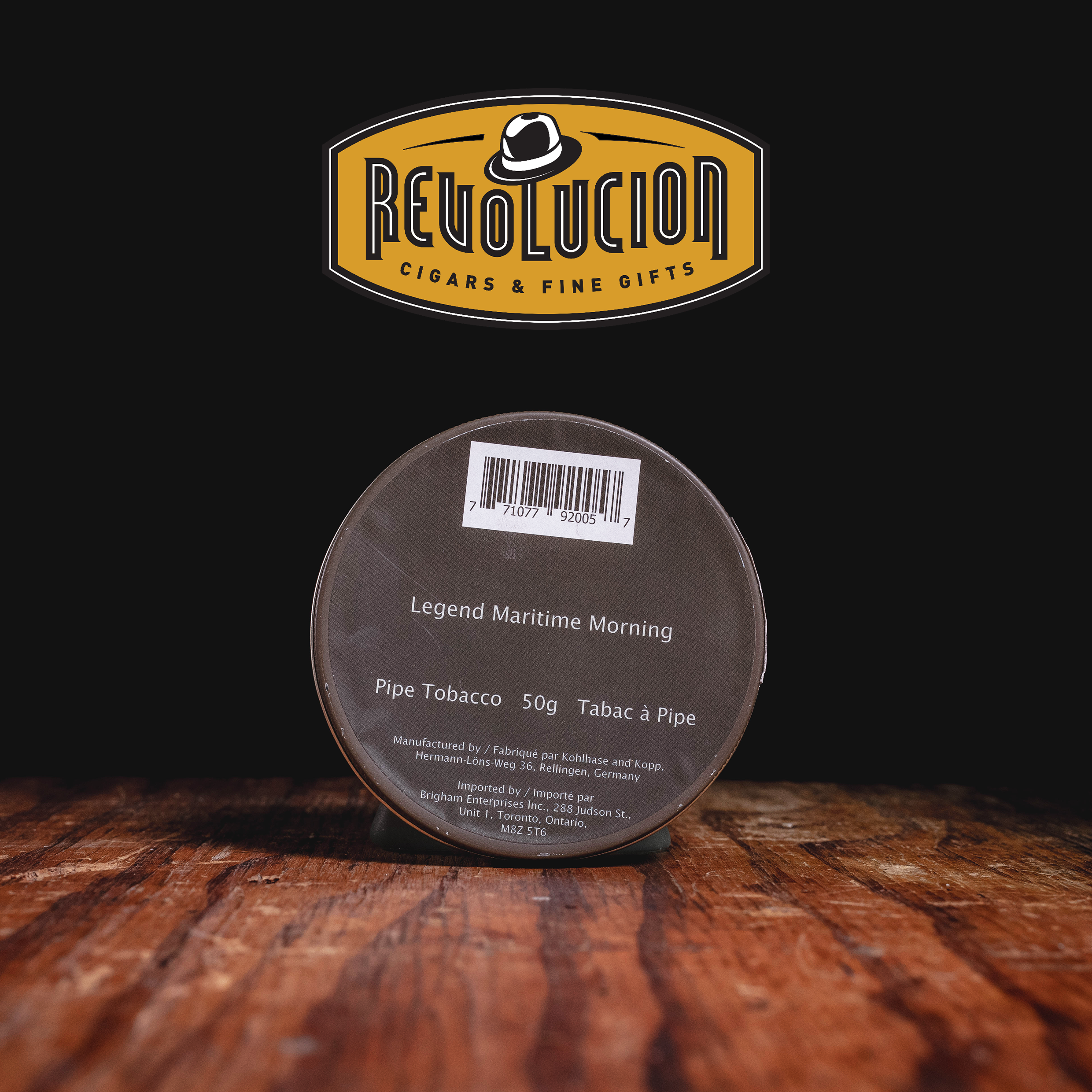 Legend Maritime Morning Pipe Tobacco - 50g in tin