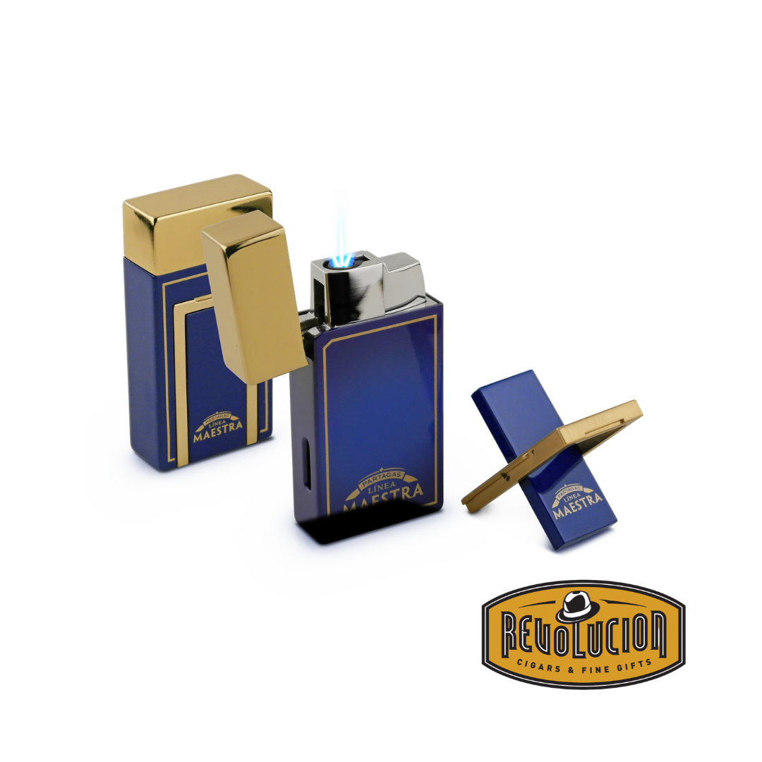 Partagas Linea Maestra Lighter with Cigar Stand