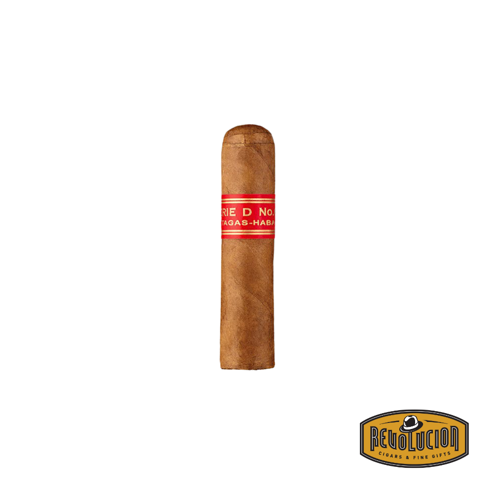 Partagás Serie D No. 6 Cuban Petit Robusto cigar offering full strength and bold flavors in a compact size.