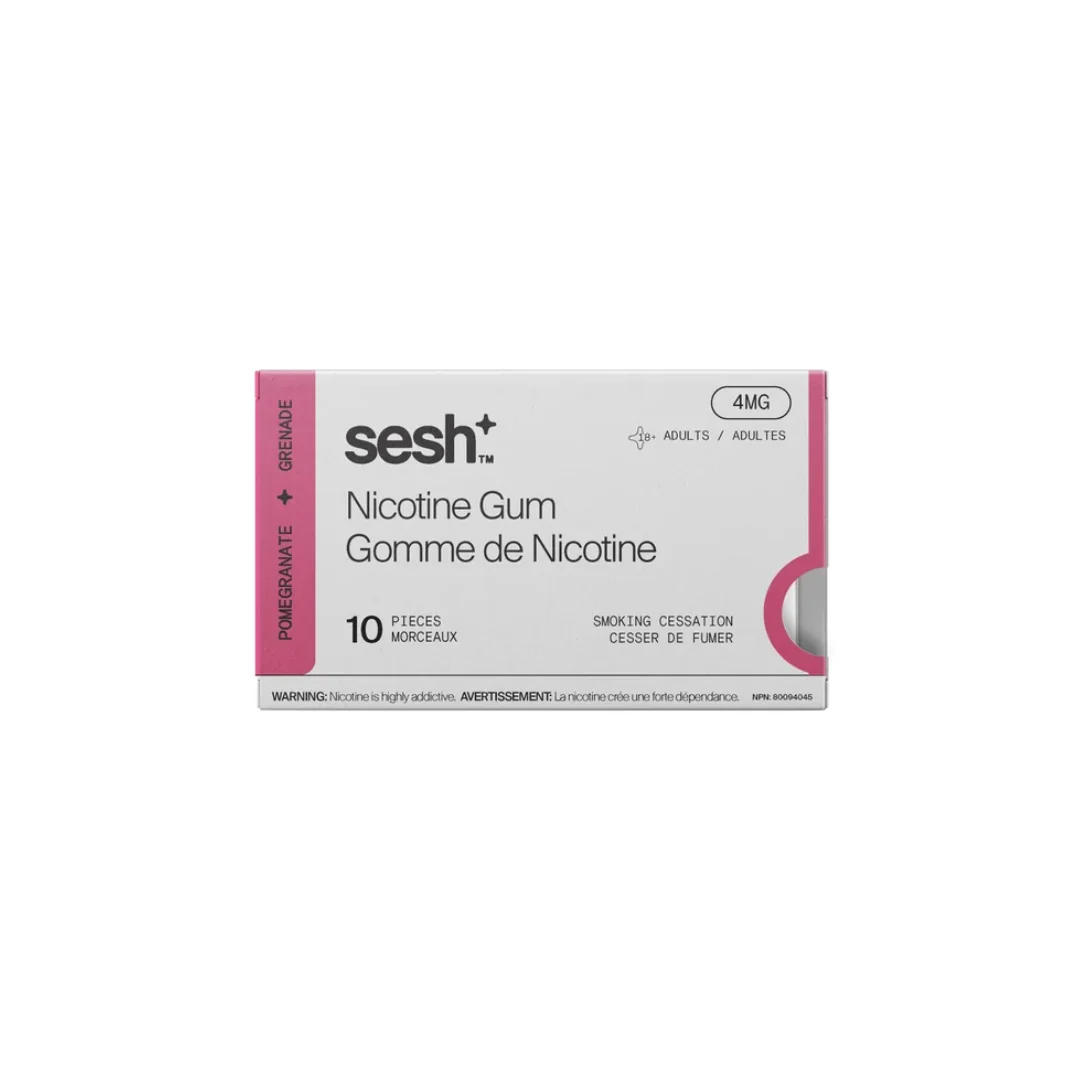 Sesh Smokeless Gum Pomegranate 4mg/g