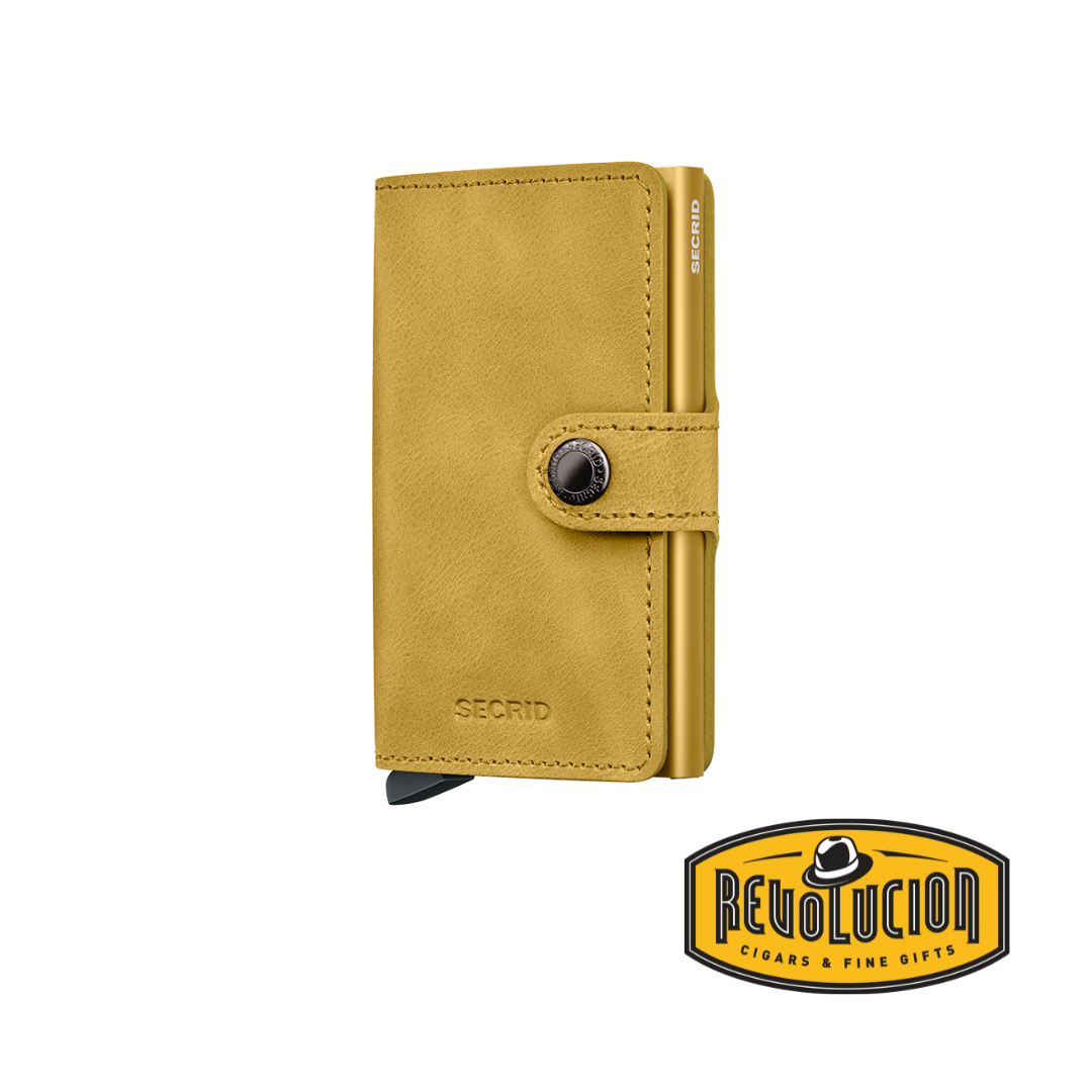 Secrid Miniwallet Vintage Yellow