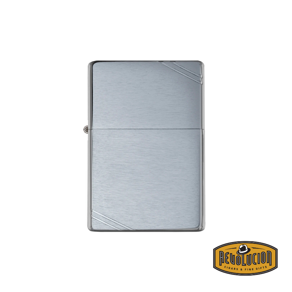 Zippo Pure Vintage Brush Chrome