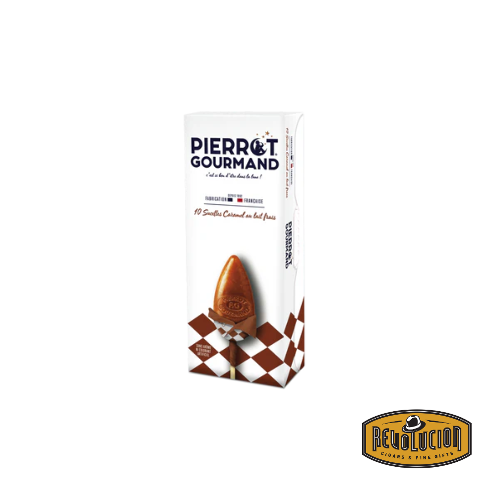 Pierrot Gourmand Fresh Milk Caramel Lollipops