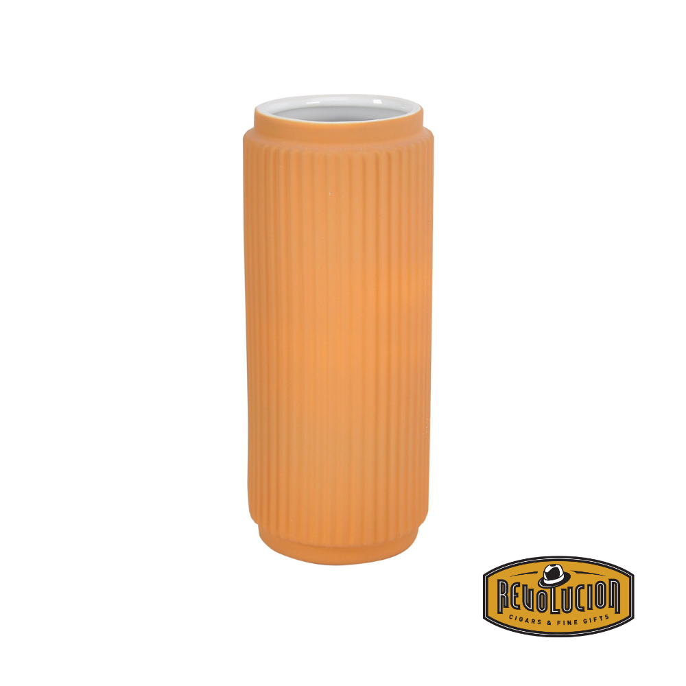 Pot de fleurs côtelé en terre cuite de 30 cm