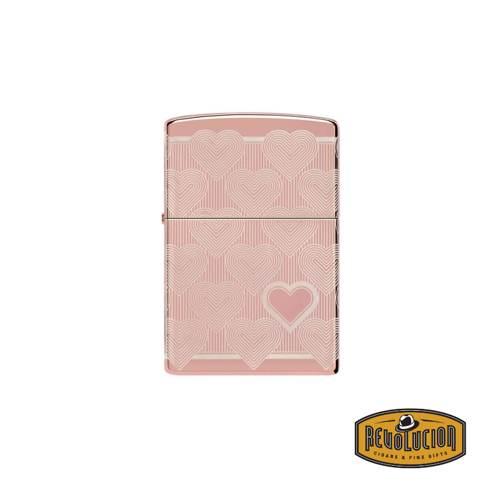 Zippo Romantic Heart Design Lighter