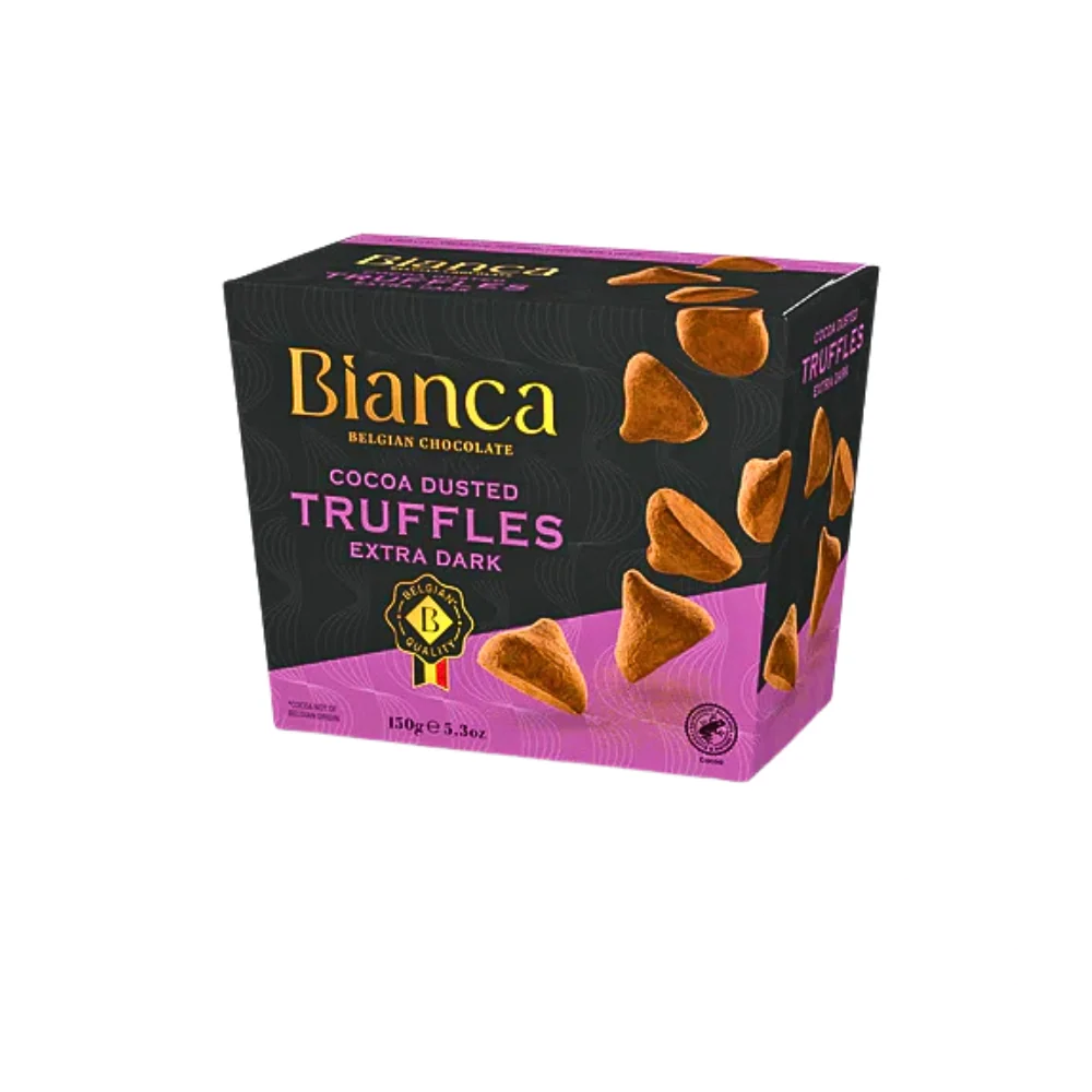Bianca Cocoa Dusted Dark Chocolate Truffles