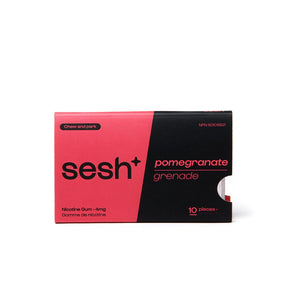 Sesh Smokeless Gum Pomegranate 4mg/g