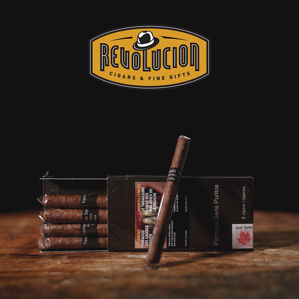 Cigarillo cubain pleine force Puritos de la série Partagas