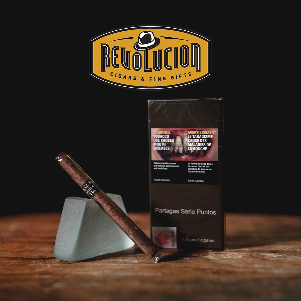 Cigarillo cubain pleine force Puritos de la série Partagas