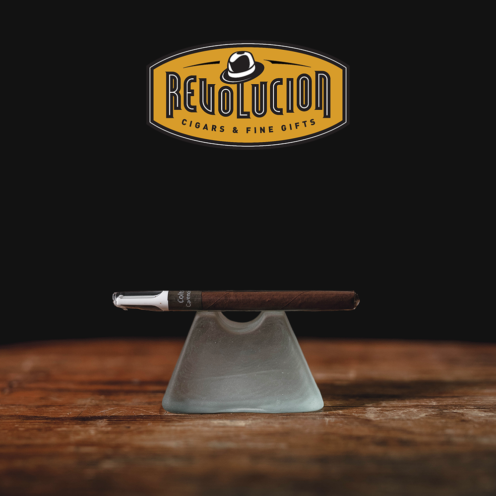 Side view of the Colts Tip Cavendish Cigar box, showing product details and packaging information.